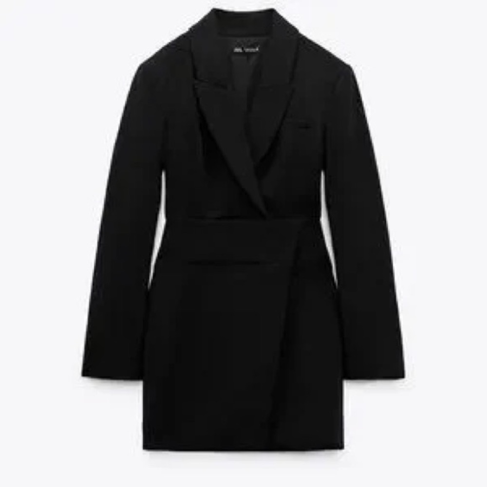 Zara Black Women's Blazer Dress